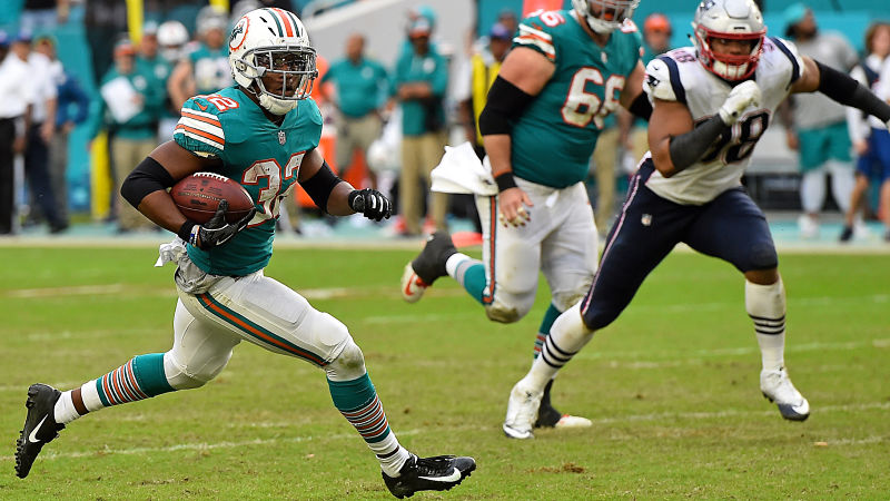 Miami Dolphins running back Kenyan Drake