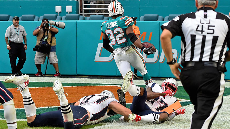 Miami Dolphins running back Kenyan Drake
