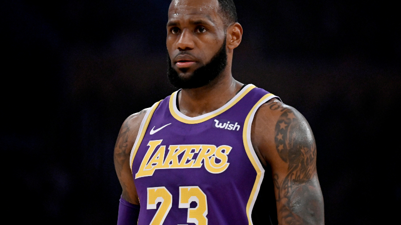 Los Angeles Lakers forward LeBron James