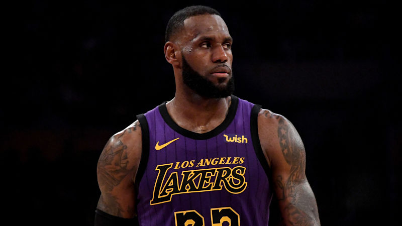 Los Angeles Lakers forward LeBron James