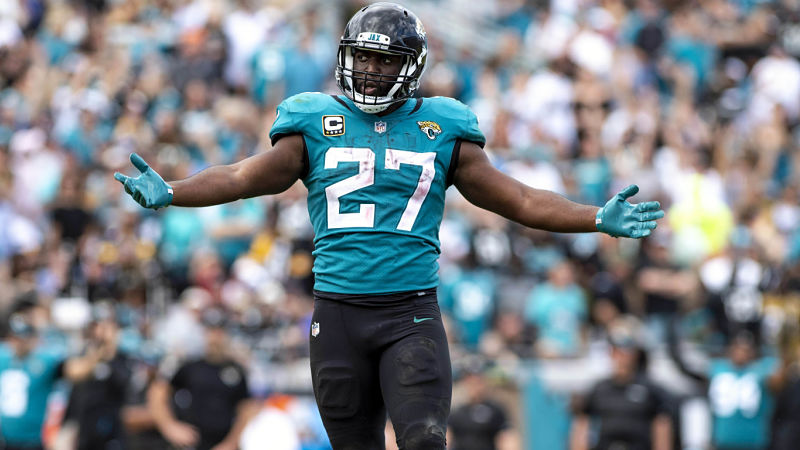Jacksonville Jaguars running back Leonard Fournette