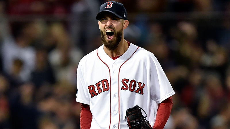 Boston Red Sox pitcher Rick Porcello