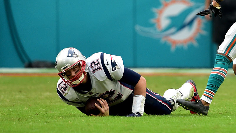 New England Patriots quarterback Tom Brady