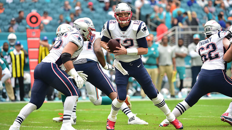 New England Patriots quarterback Tom Brady