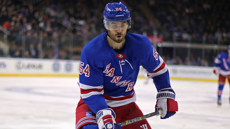 New York Rangers defenseman Adam McQuaid