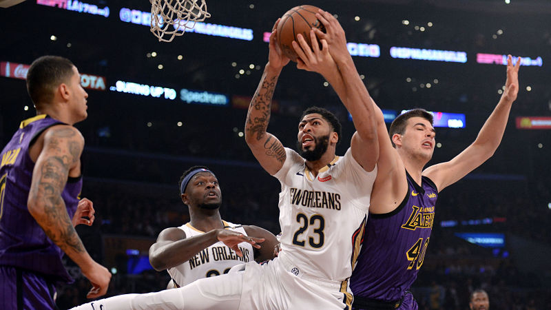 New Orleans Pelicans forward Anthony Davis