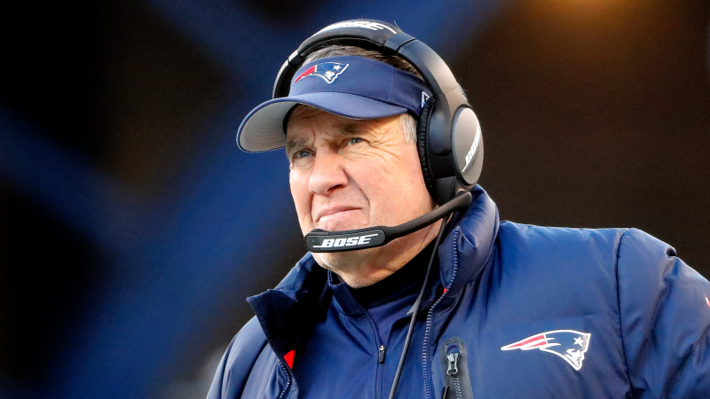 New England Patriots head coach Bill Belichick