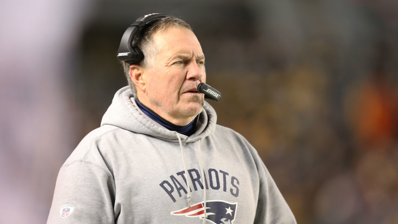 New England Patriots head coach Bill Belichick