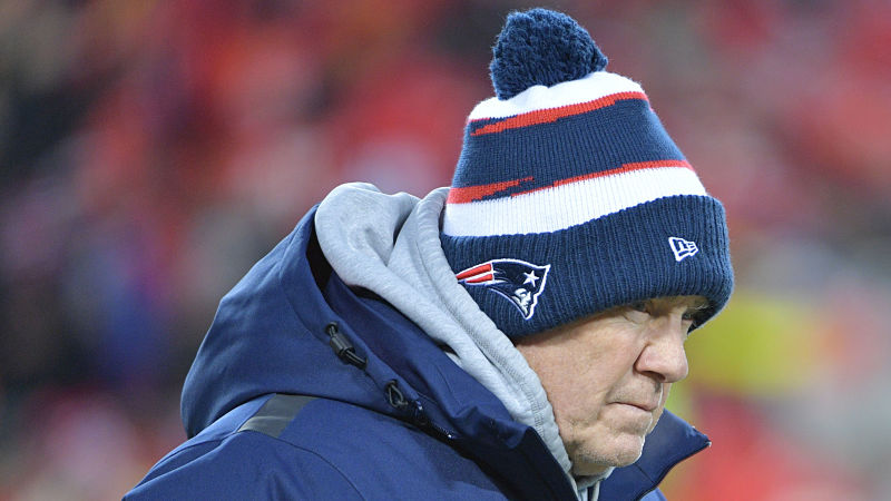 New England Patriots head coach Bill Belichick