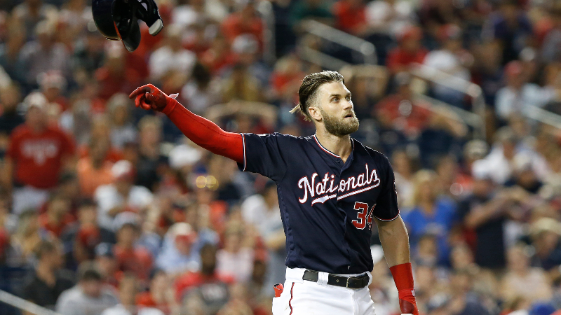 Washington Nationals right fielder Bryce Harper
