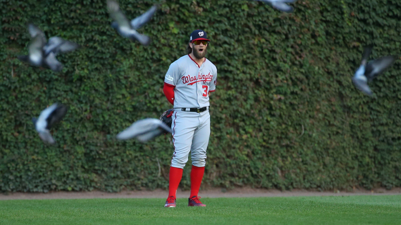 Washington Nationals right fielder Bryce Harper