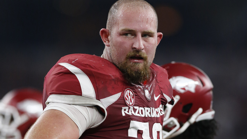 Patriots offensive tackle Dan Skipper