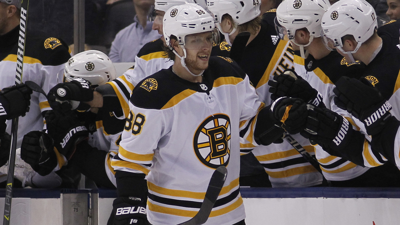 Boston Bruins Winger David Pastrnak