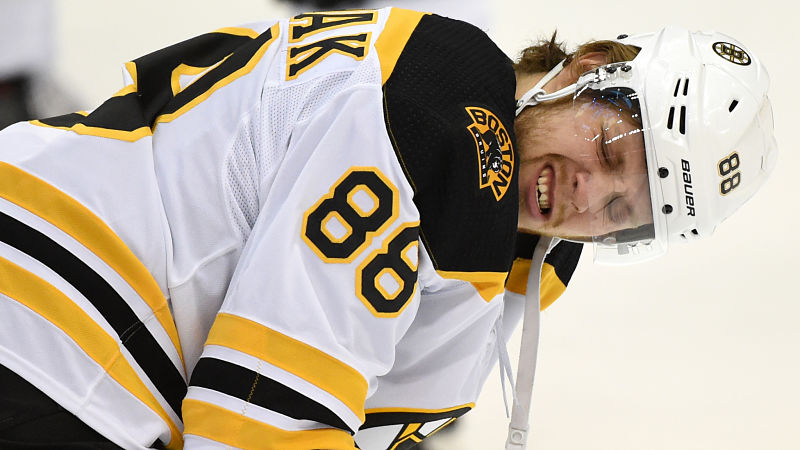 Boston Bruins winger David Pastrnak