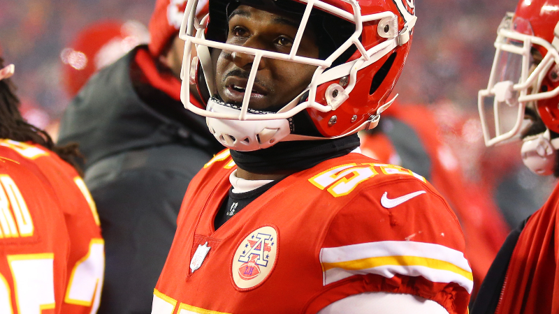 Kansas City Chiefs linebacker Dee Ford