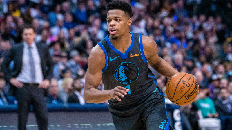 Dallas Mavericks guard Dennis Smith Jr.