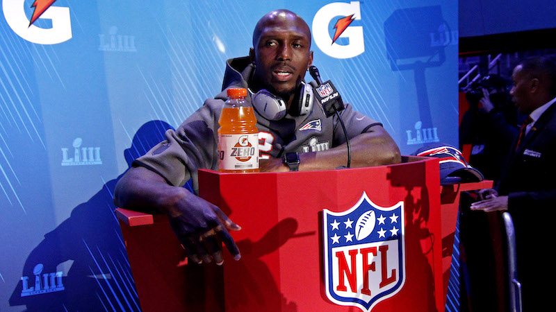 Patriots safety Devin McCourty