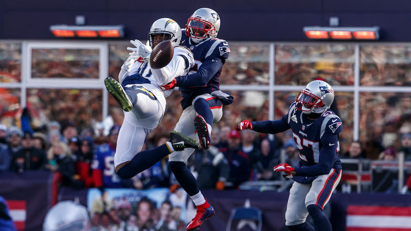 Patriots safety Devin McCourty, cornerback JC Jackson