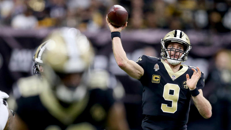 New Orleans Saints quarterback Drew Brees