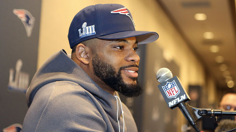 New England Patriots linebacker Elandon Roberts