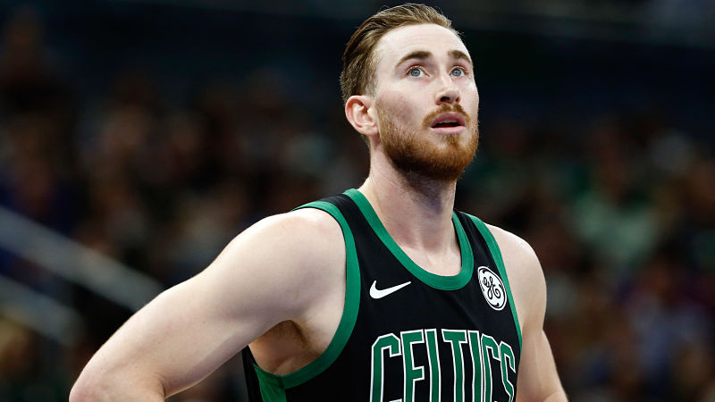 Boston Celtics forward Gordon Hayward