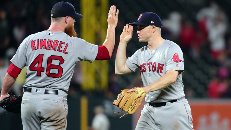 Red Sox Brock Holt, Craig Kimbrel