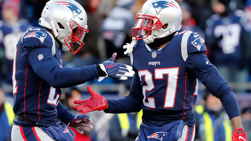 Patriots cornerback JC Jackson