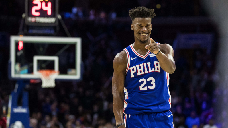 76ers forward Jimmy Butler
