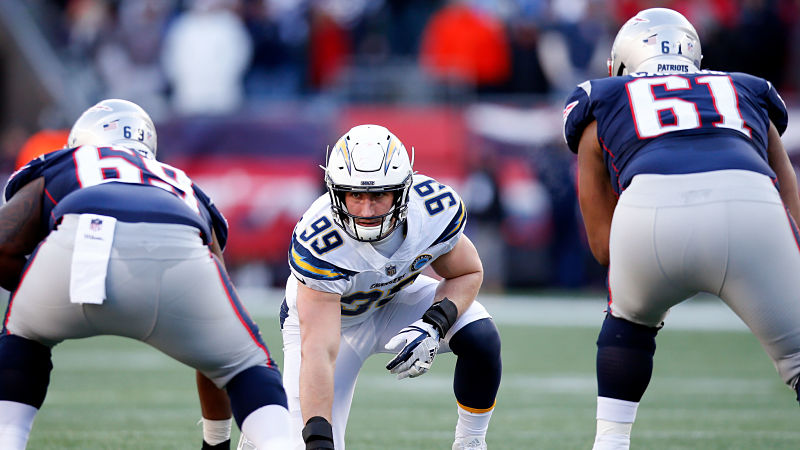 Los Angeles Chargers defensive end Joey Bosa