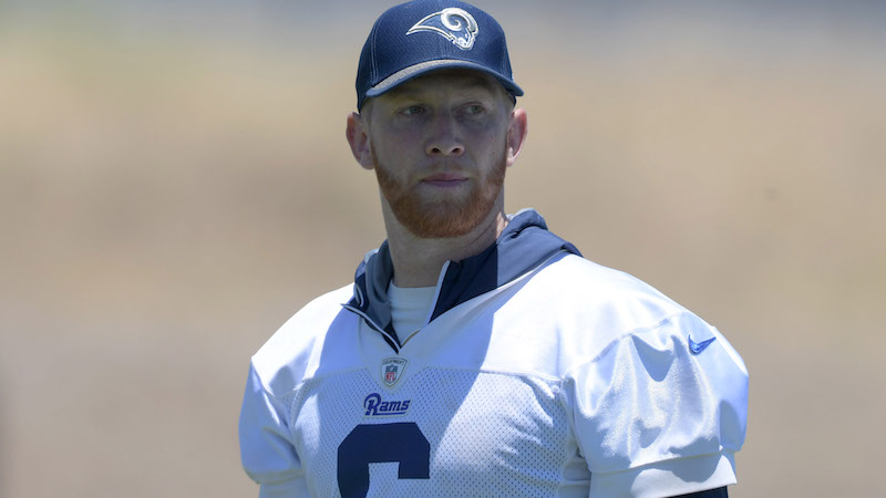 Rams punter Johnny Hekker