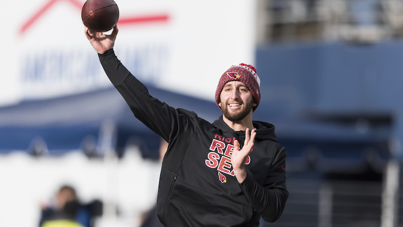 Cardinals quarterback Josh Rosen
