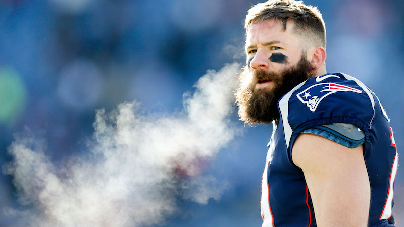 Patriots wide receiver Julian Edelman