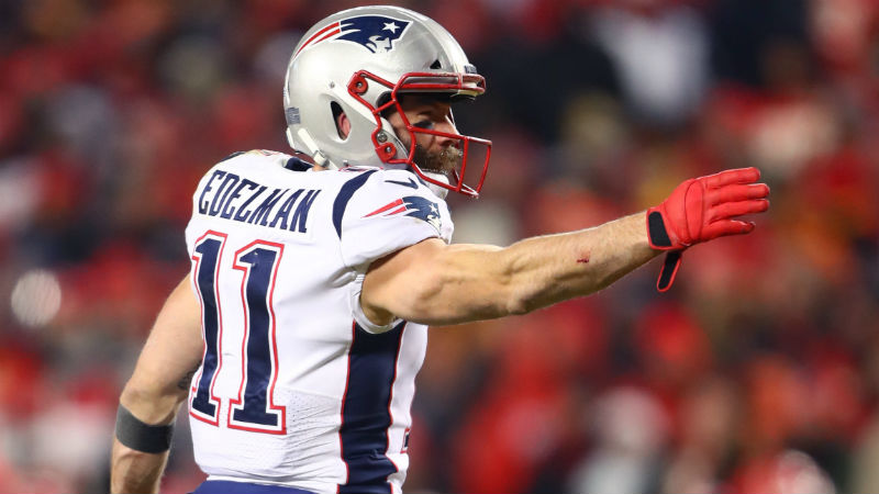 New England Patriots wide receiver Julian Edelman