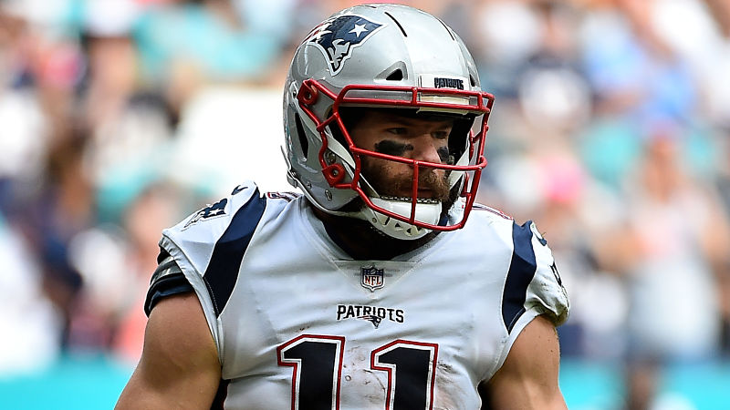 New England Patriots receiver Julian Edelman