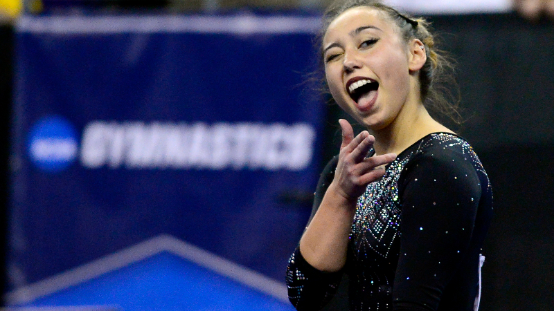 UCLA Bruins gymnast Katelyn Ohashi