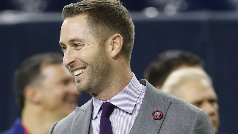 Arizona Cardinals head coach Kliff Kingsbury