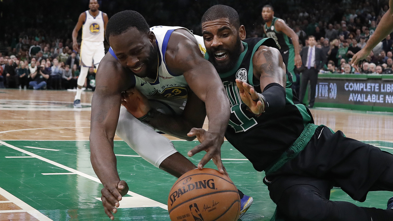 Celtics' Kyrie Irving, Warriors' Draymond Green