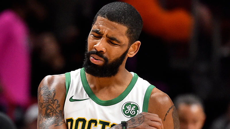 Boston Celtics guard Kyrie Irving