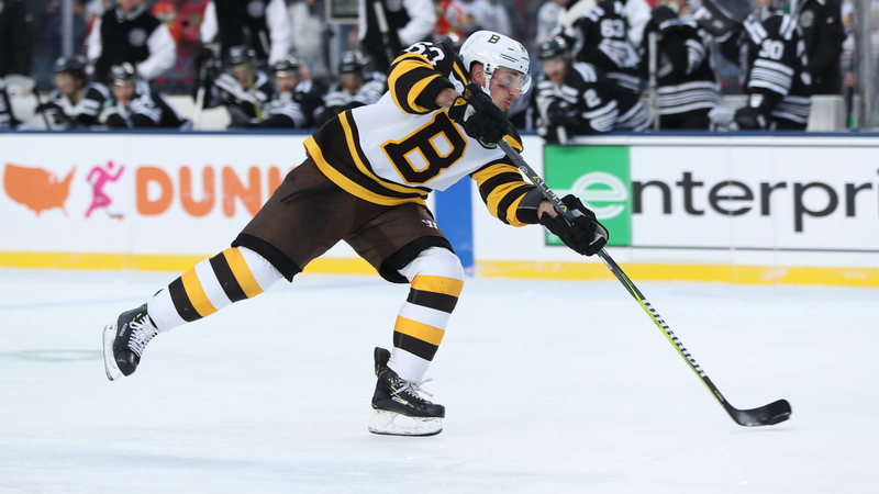 Boston Bruins winger Brad Marchand