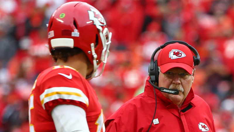 Patrick Mahomes, Andy Reid