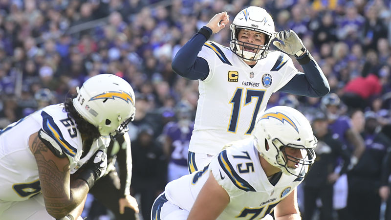 Los Angeles Chargers quarterback Philip Rivers