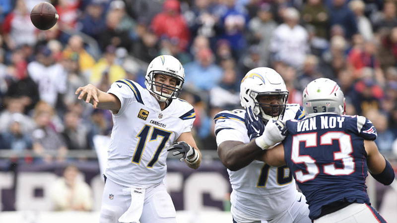 Los Angeles Chargers quarterback Philip Rivers