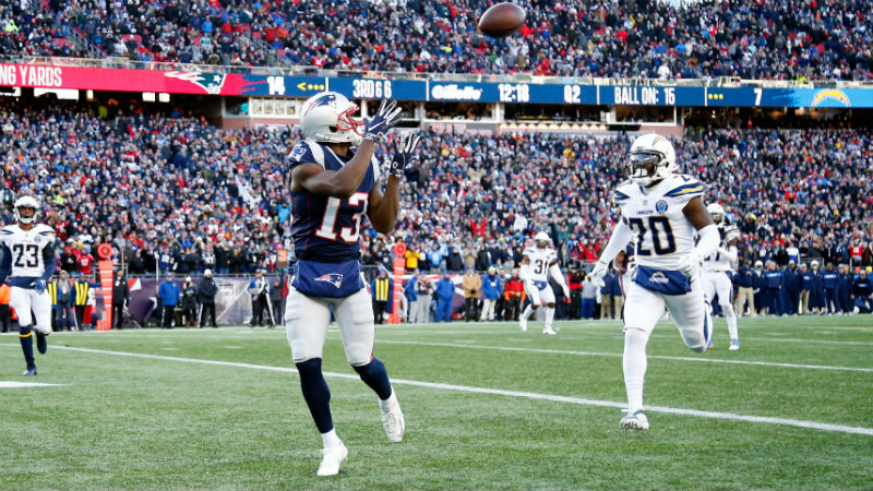 New England Patriots wide receiver Phillip Dorsett