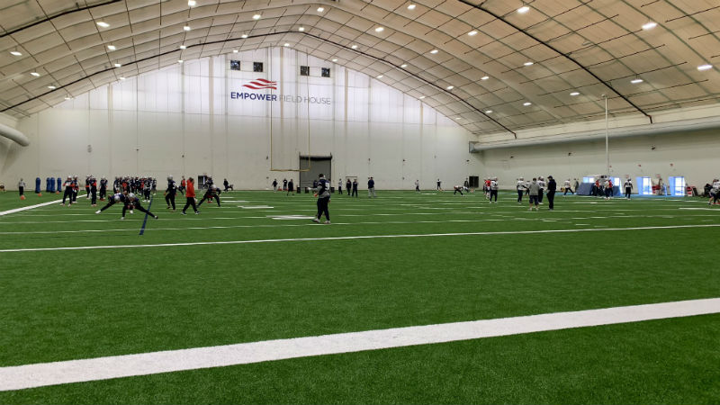 Patriots practice