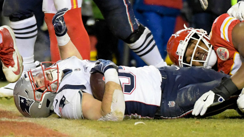 New England Patriots running back Rex Burkhead