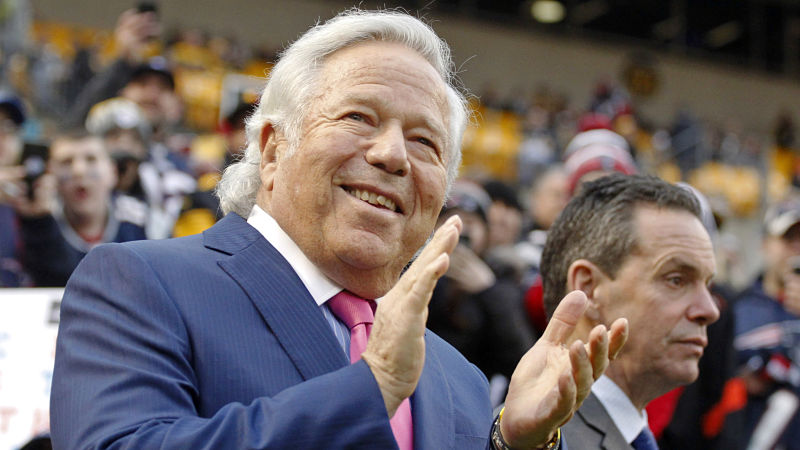 New England Patriots owner Robert Kraft