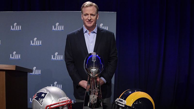 NFL commissioner Roger Goodell