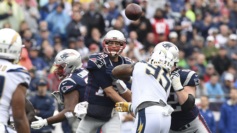 New England Patriots quarterback Tom Brady