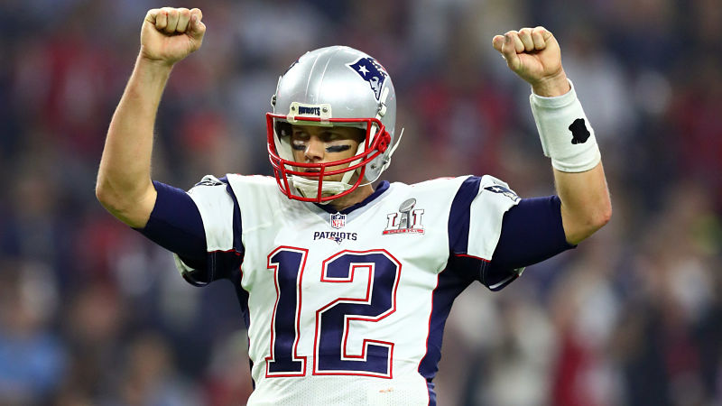 New England Patriots quarterback Tom Brady