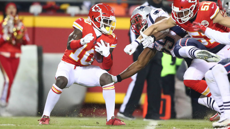 Kansas City Chiefs wide receiver Tyreek Hill